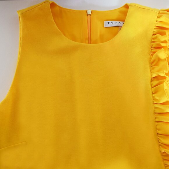 Trina Turk Ruffle Trim Dress - Picture 7 of 14